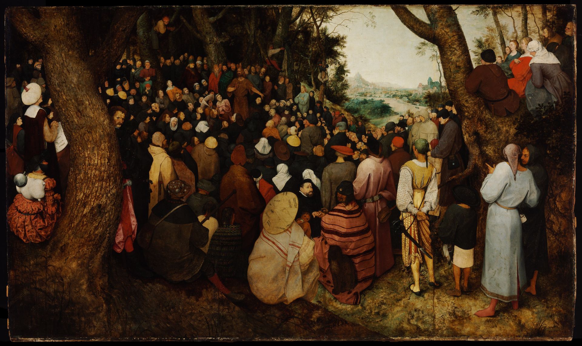 The Sermon of St. John the Baptist by Pieter Bruegel the Elder