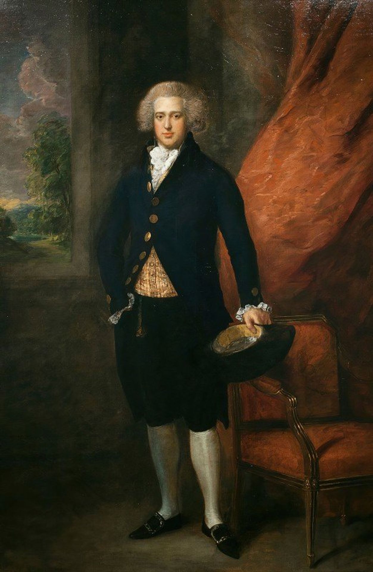 Portrait of John Langston, Esquire of Sarsden by Thomas Gainsborough