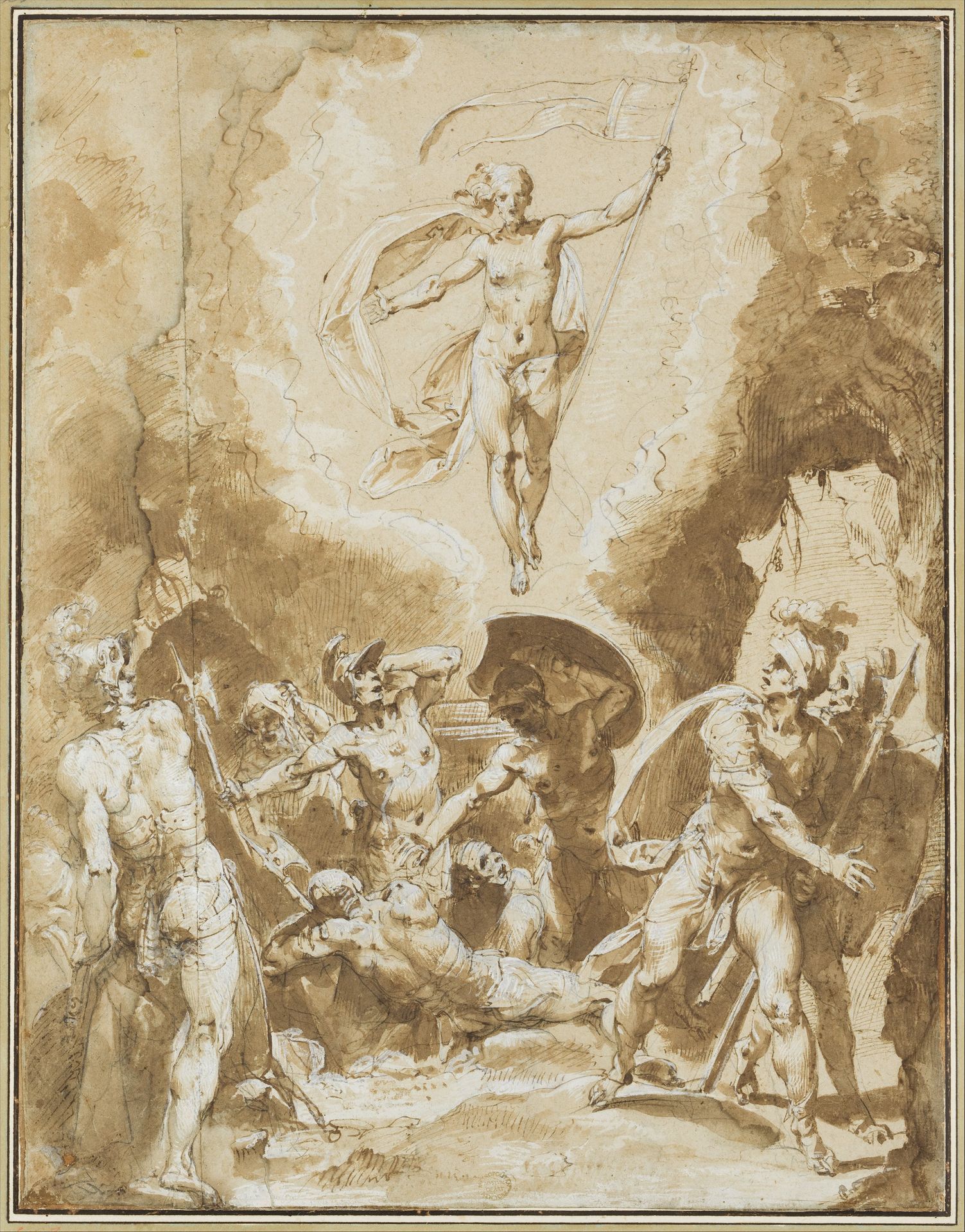 The Resurrection by Cavaliere d'Arpino (Giuseppe Cesari)