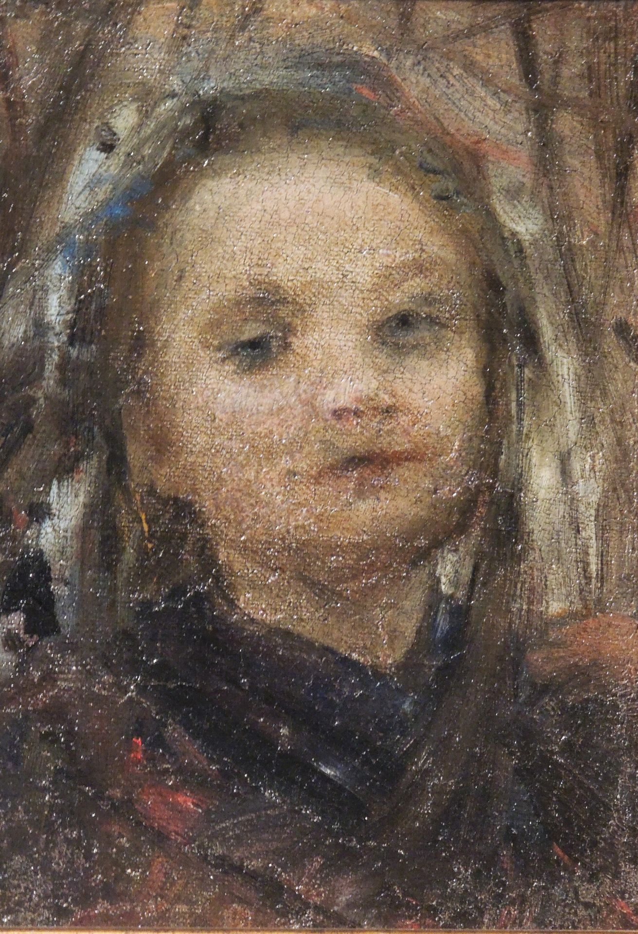 Portrait of Leokadia Falińska by Leon Wyczółkowski