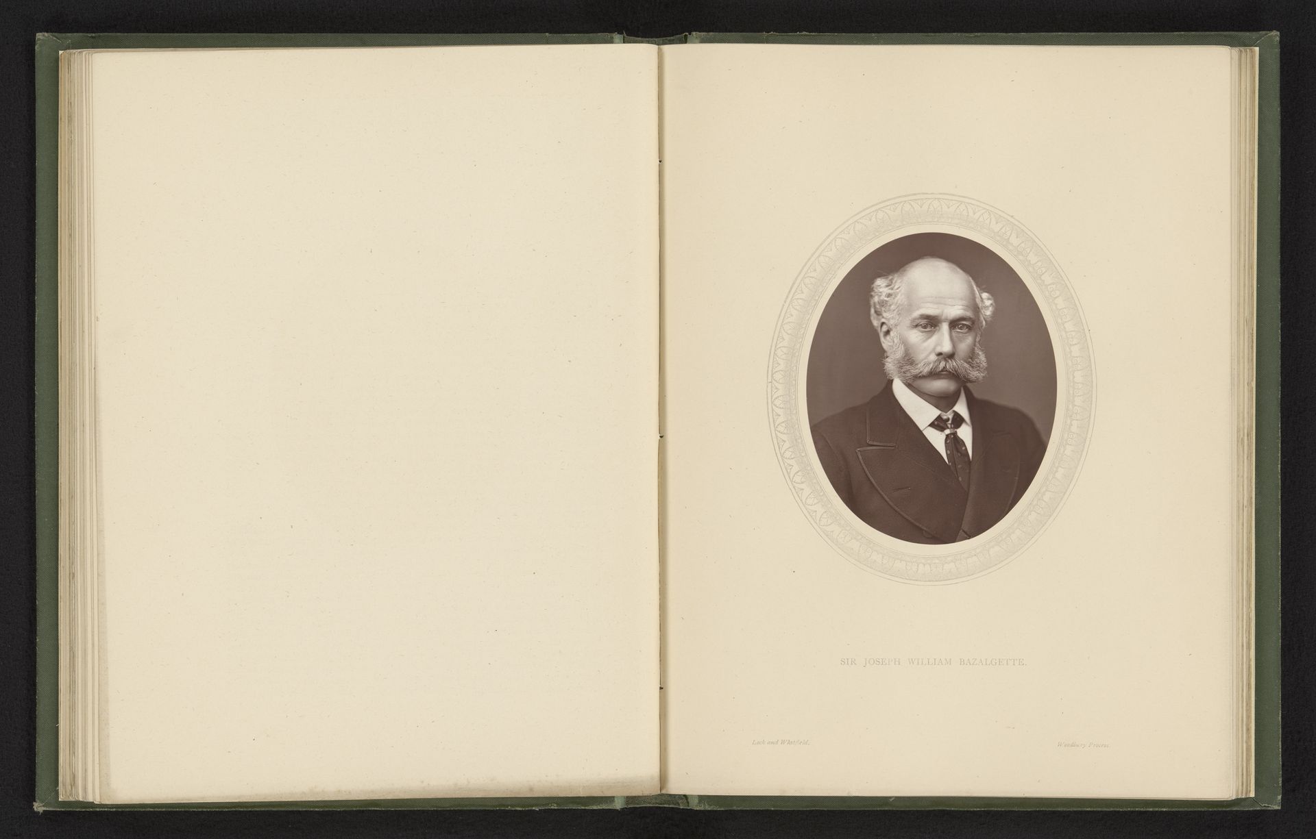 Sir Joseph William Bazalgette by Lock & Whitfield