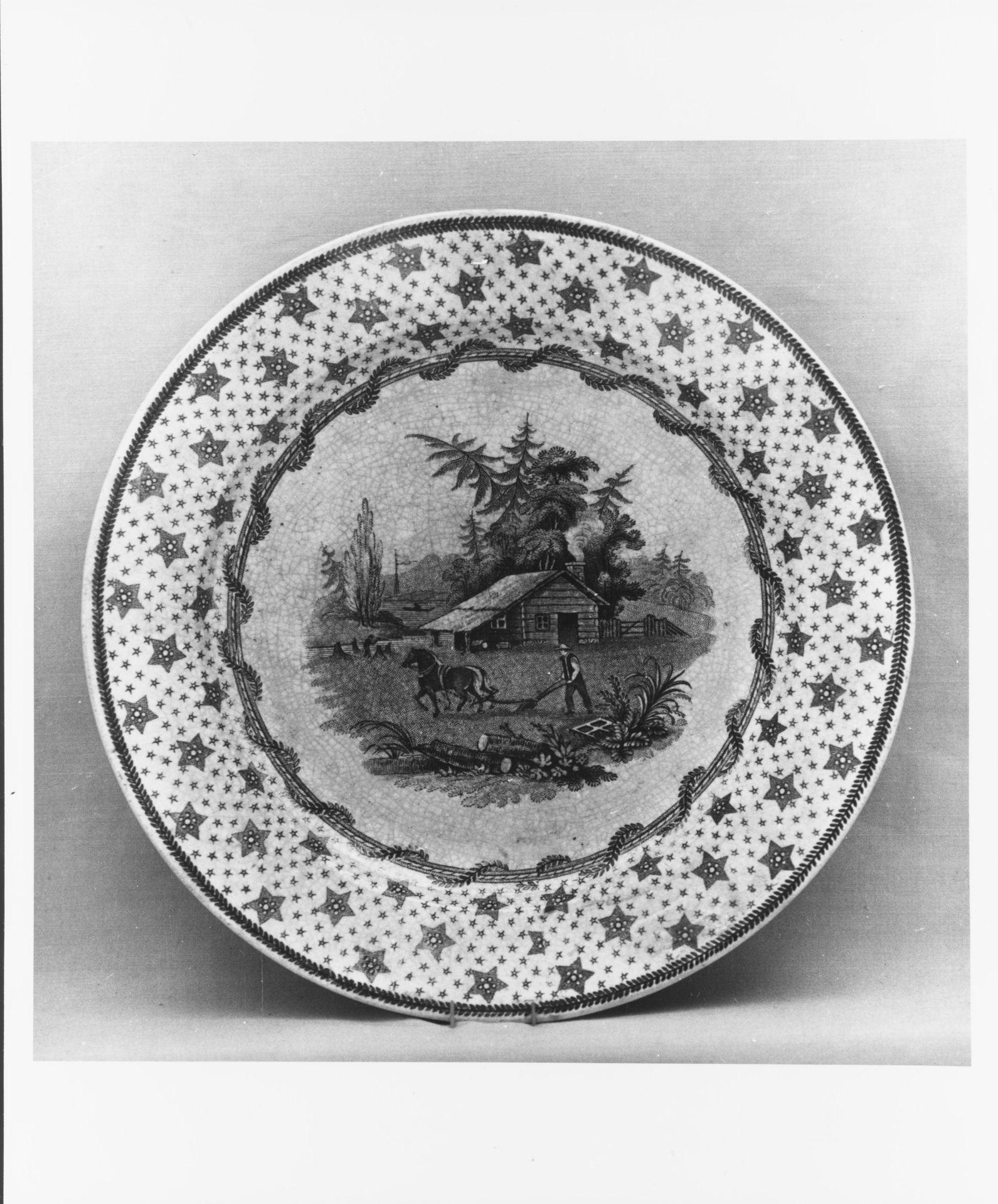 Plate by John Ridgway