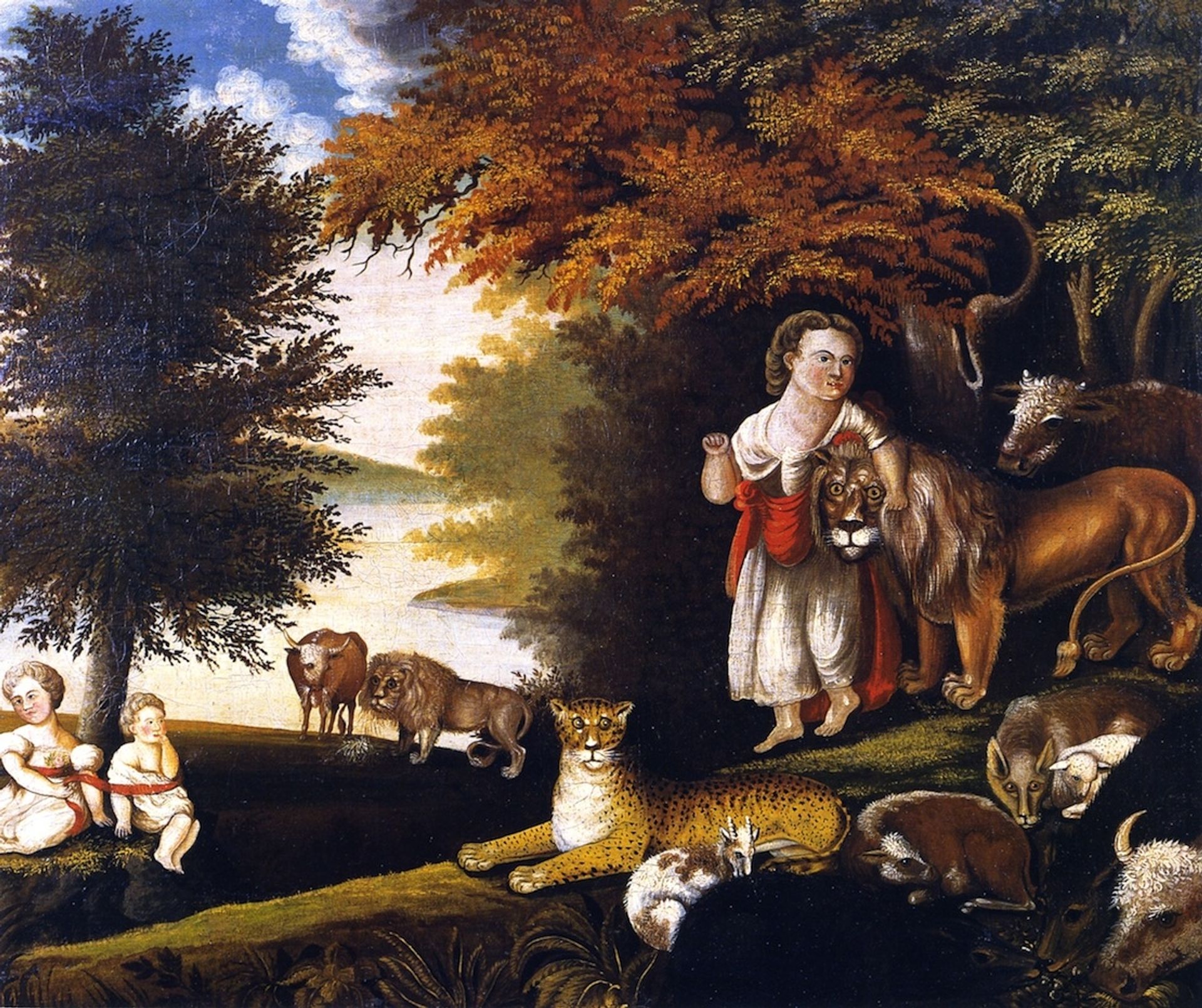 Peaceable Kingdom by Edward Hicks