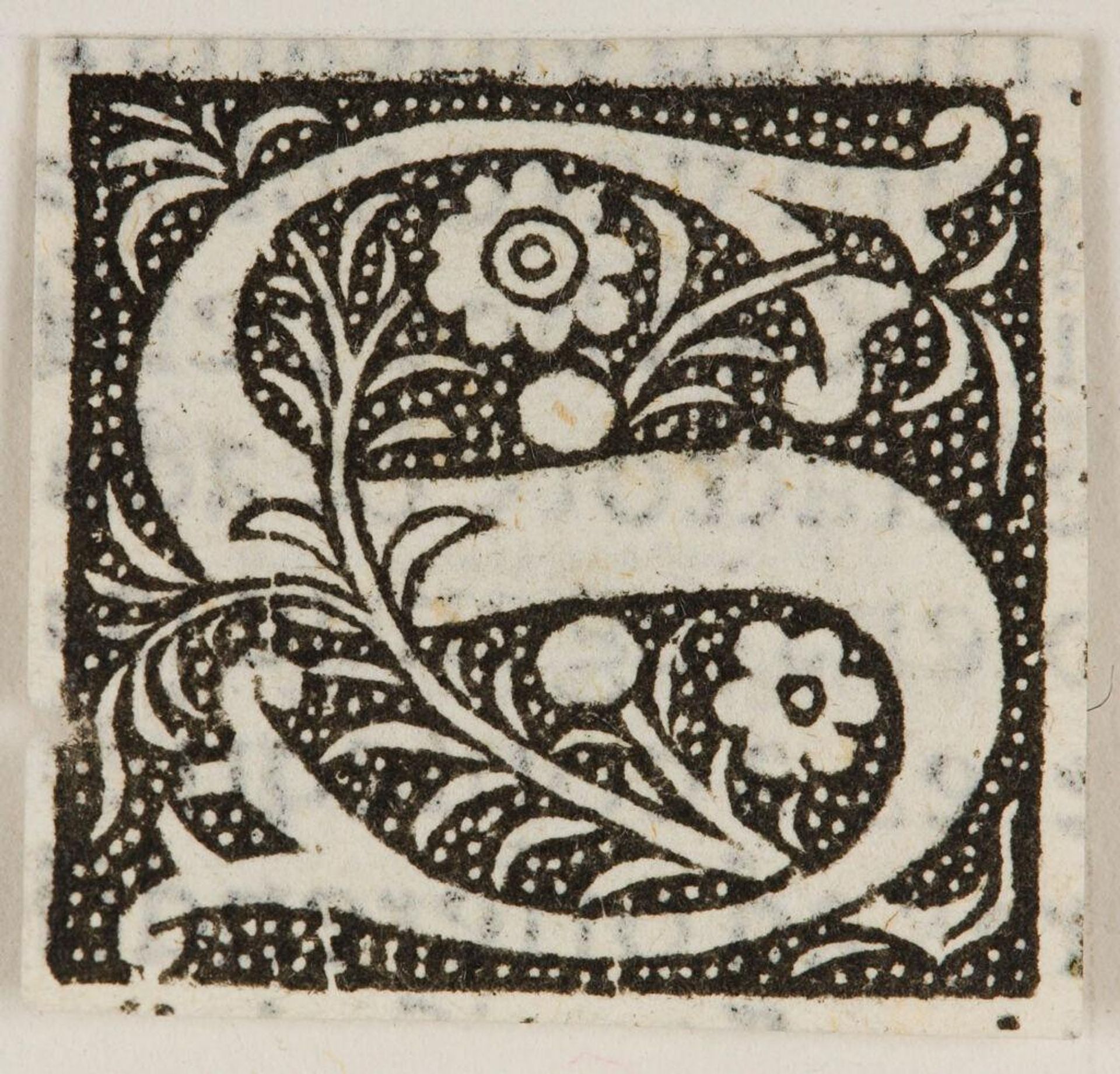 Letter S by Anonymous
