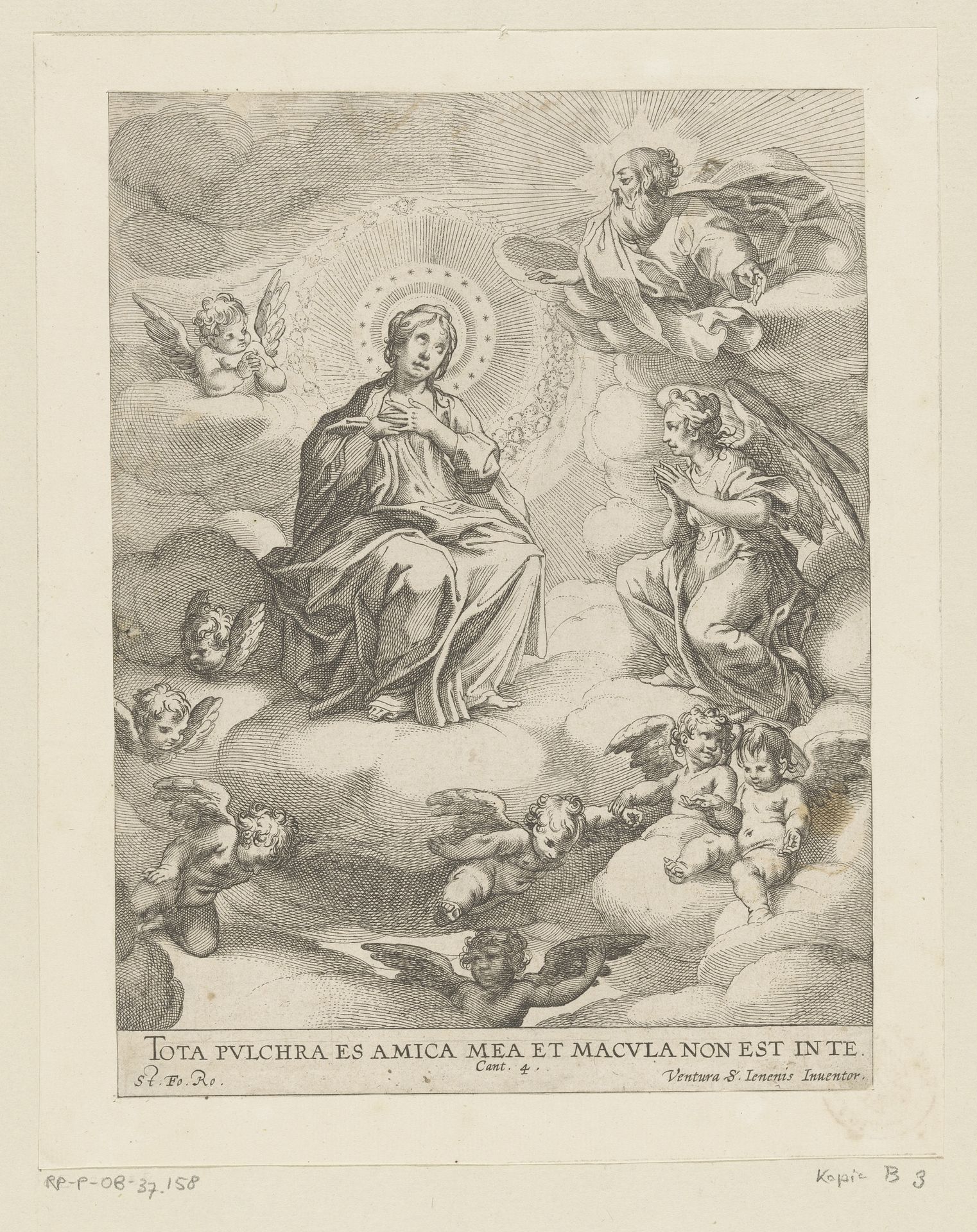 Bestemming van de Maagd Maria by Anonymous