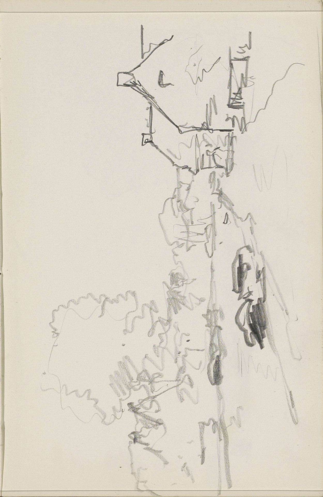 Huizen aan het water by Cornelis Vreedenburgh