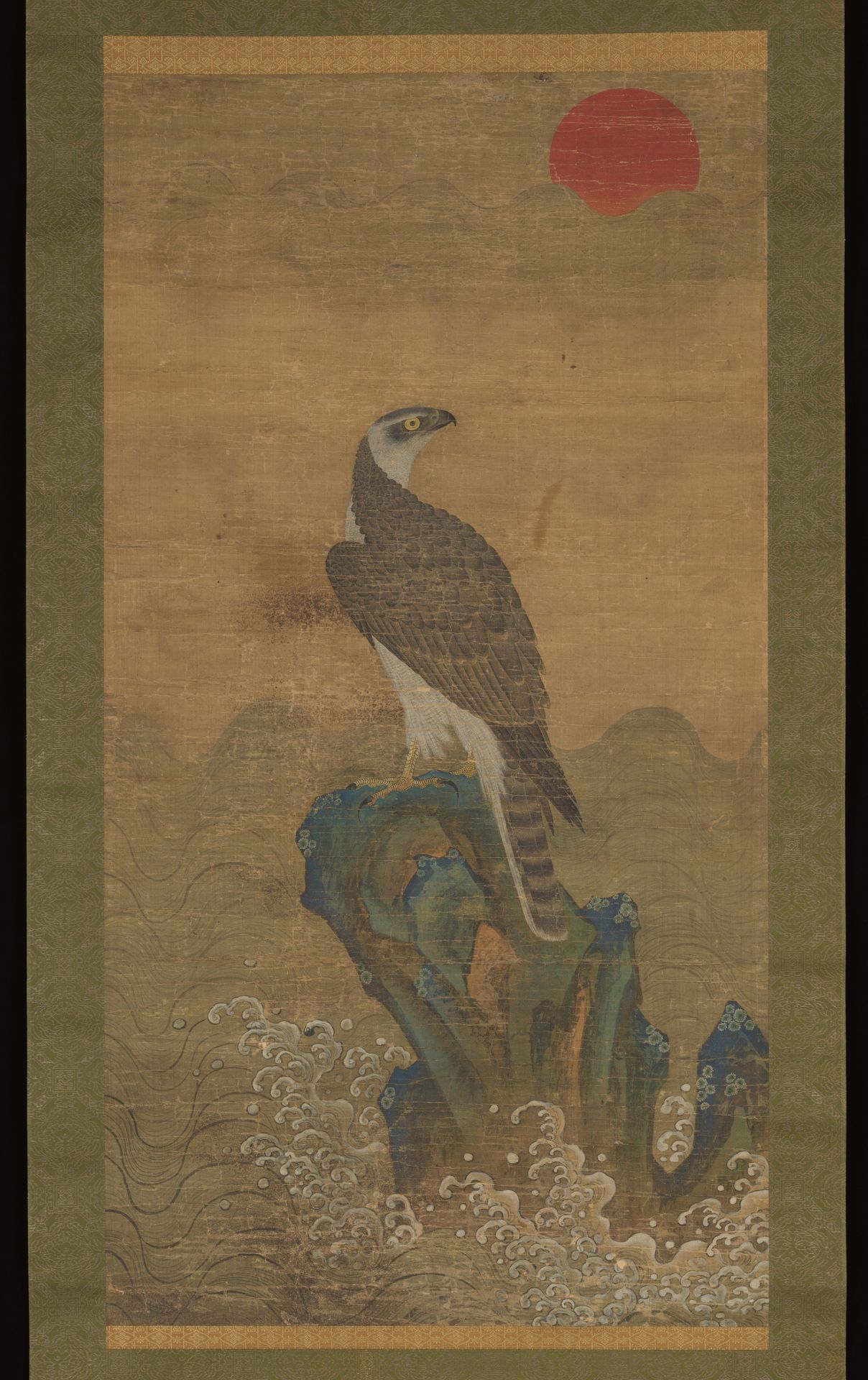 Hawk at Sunrise by Jeong Hong-Rae 정홍래 鄭弘來
