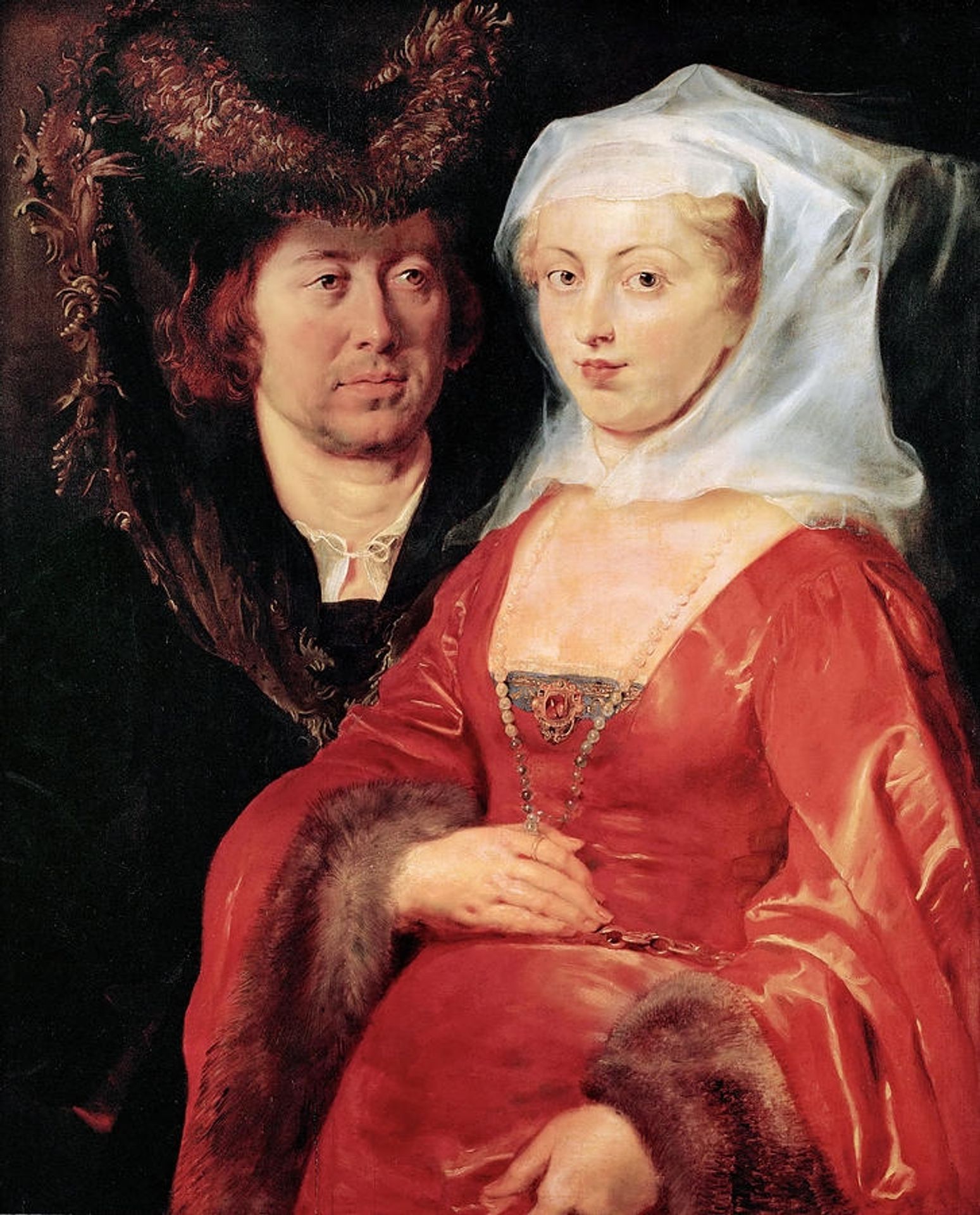 Saint Bega and Her Husband Ansegius by Peter Paul Rubens
