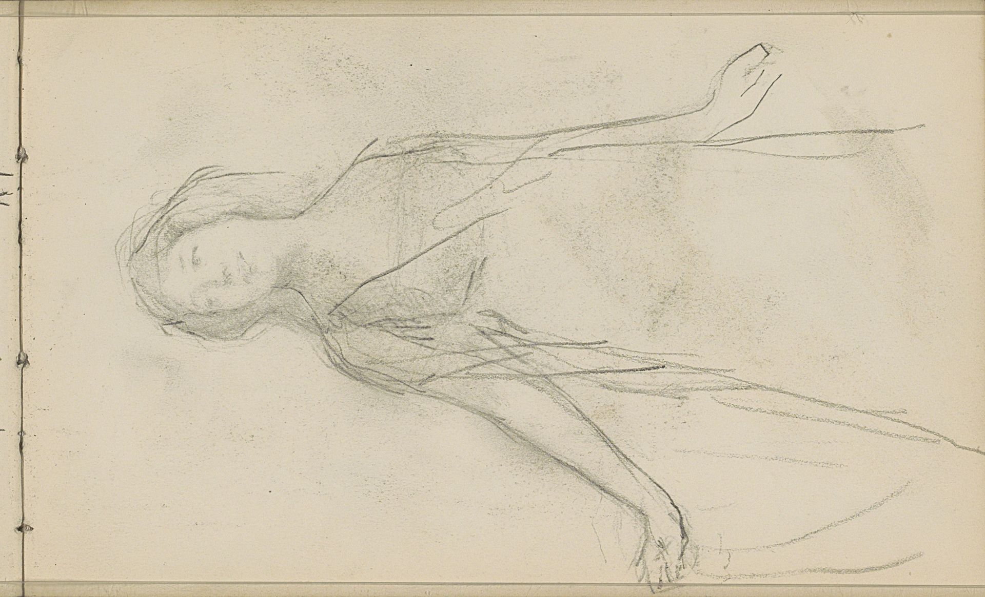 Staande vrouw by Johan Antonie de Jonge