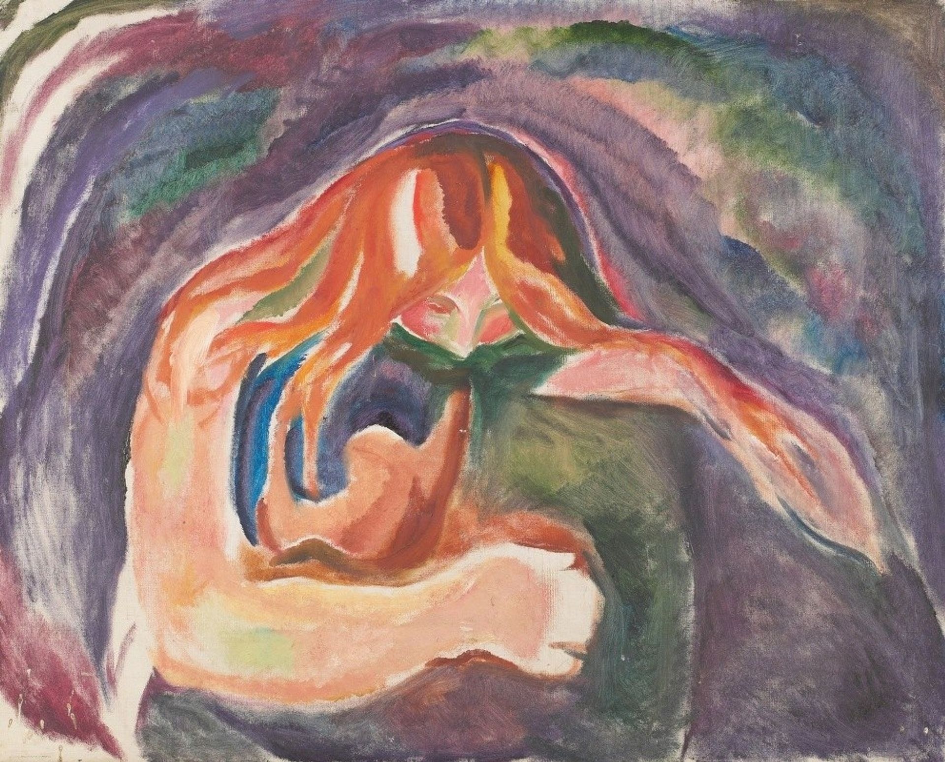 Vampyr by Edvard Munch