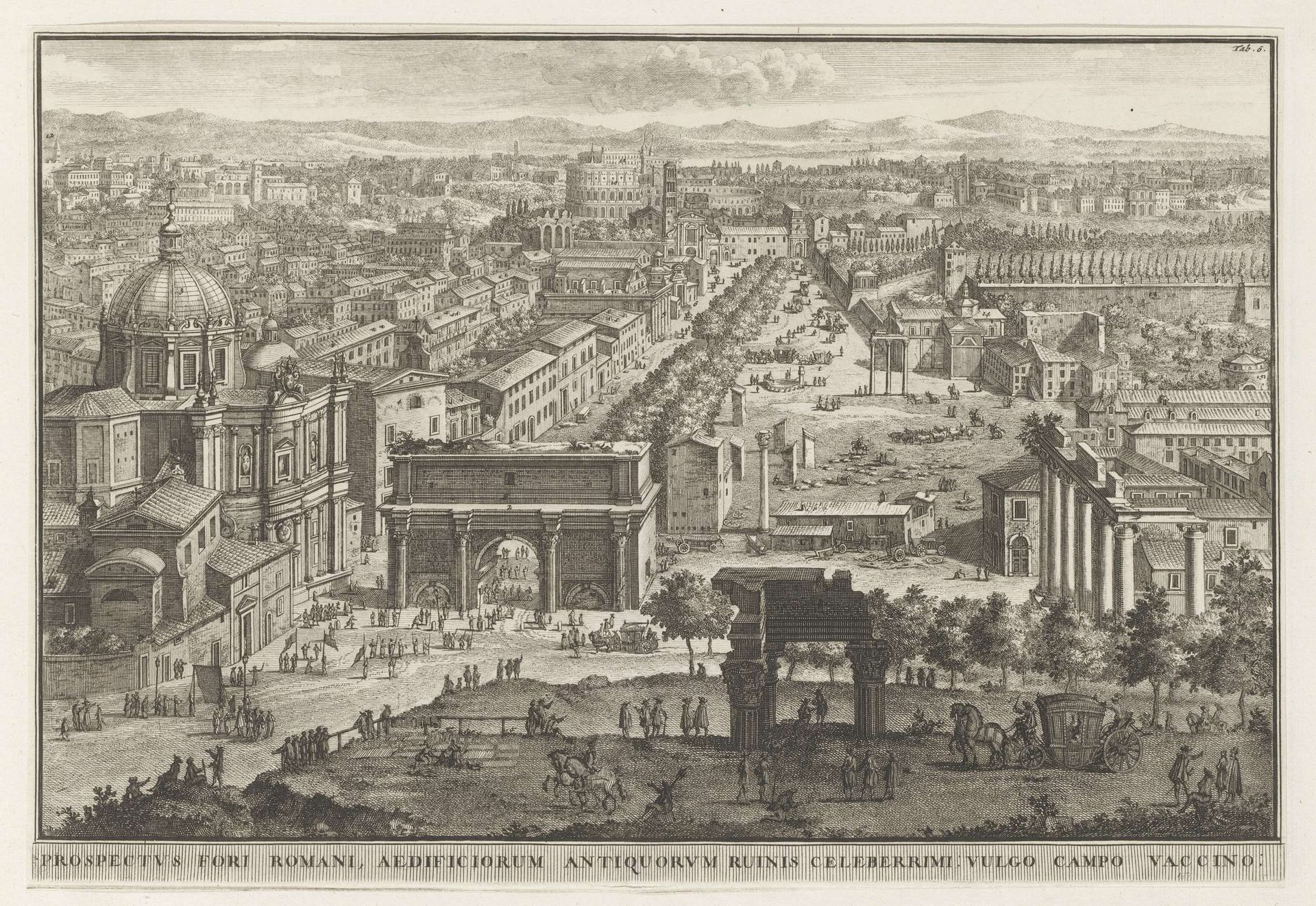Forum Romanum te Rome by Jacobus Baptist