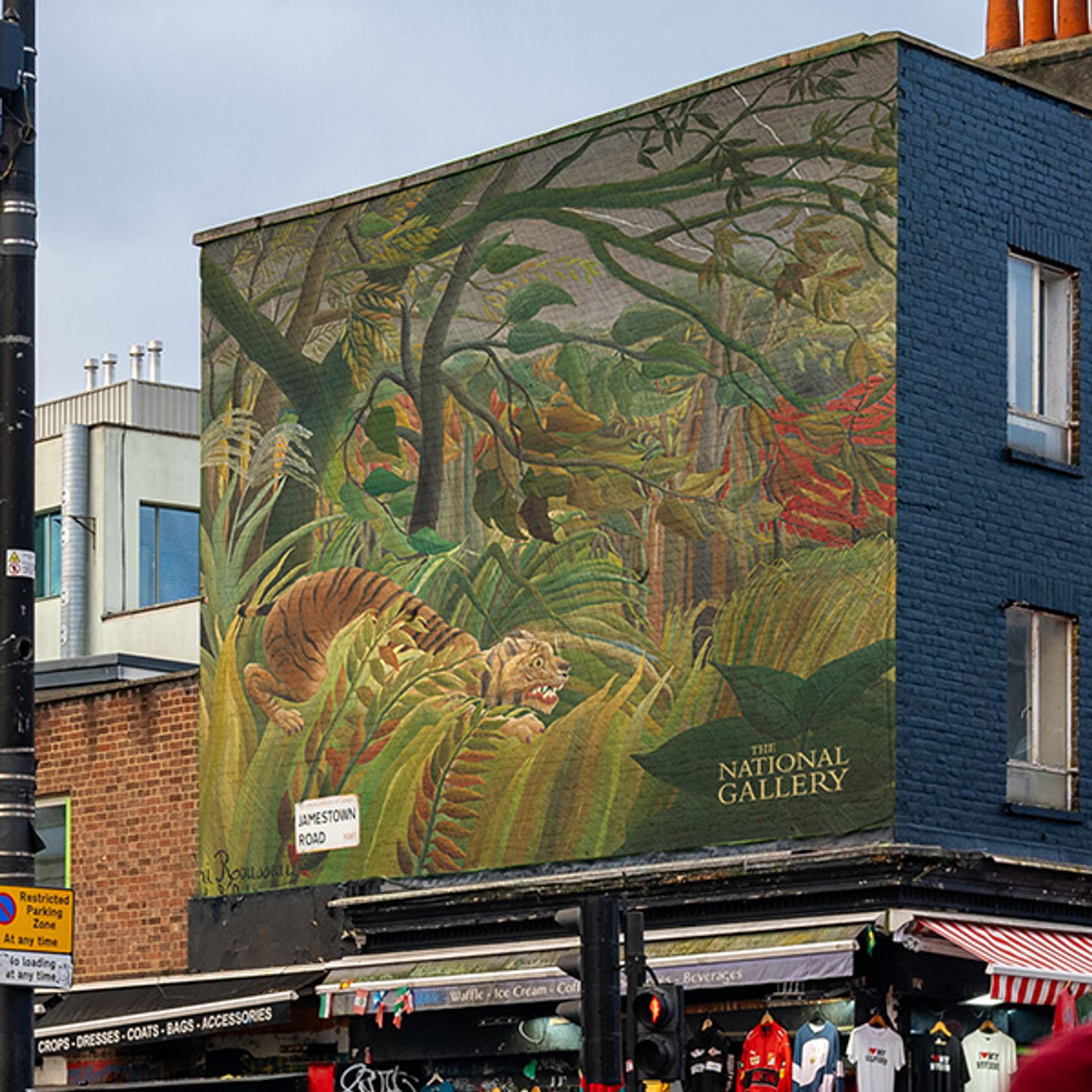 Murals reMastered Masterpieces on city walls